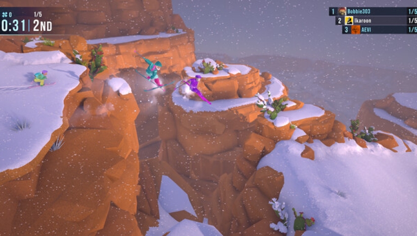 《孤山速降：雪地骑手》免安装中文版 游戏截图 3